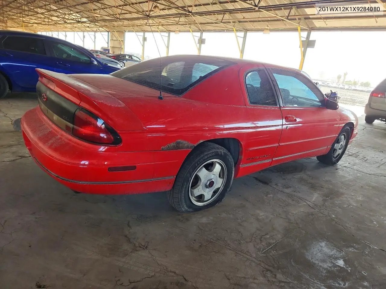 1999 Chevrolet Monte Carlo Z34 VIN: 2G1WX12K1X9284080 Lot: 55691886