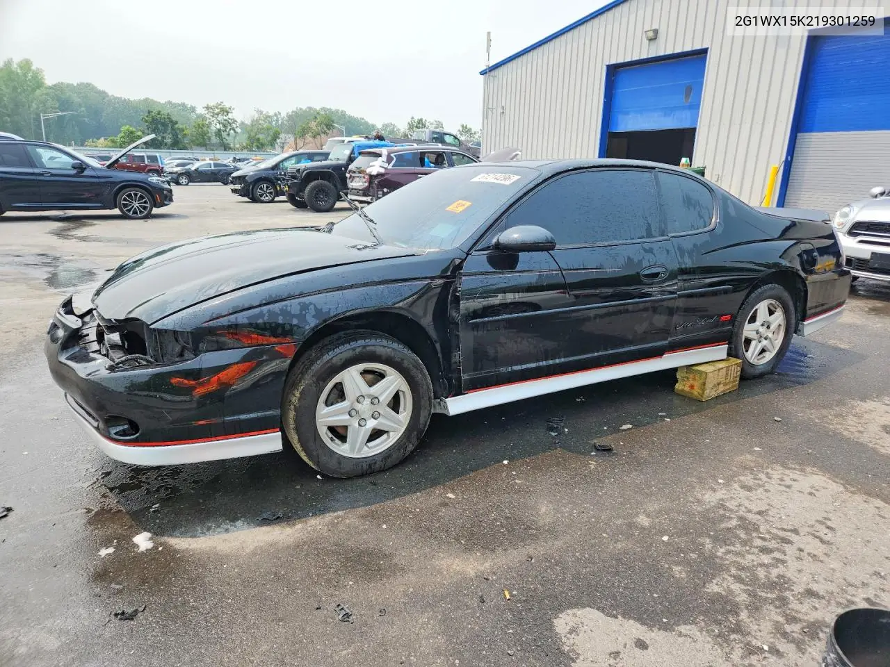 2001 Chevrolet Monte Carlo Ss VIN: 2G1WX15K219301259 Lot: 61214296