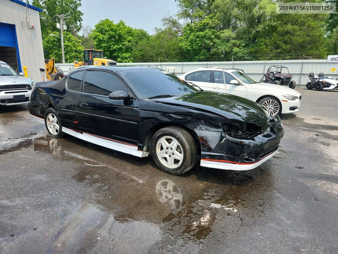 2001 Chevrolet Monte Carlo Ss VIN: 2G1WX15K219301259 Lot: 61214296