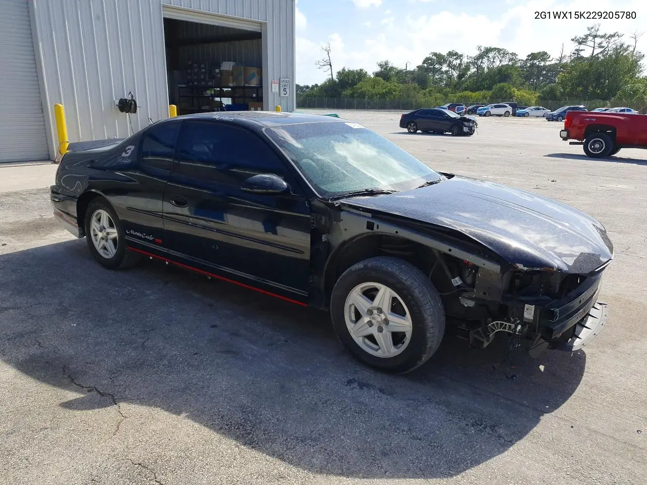 2002 Chevrolet Monte Carlo Ss VIN: 2G1WX15K229205780 Lot: 54393836
