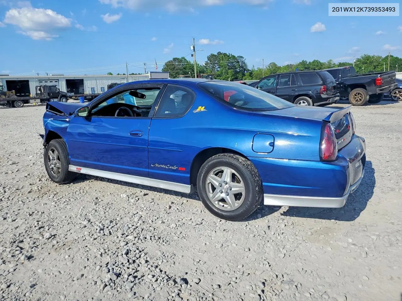2003 Chevrolet Monte Carlo Ss VIN: 2G1WX12K739353493 Lot: 50241166