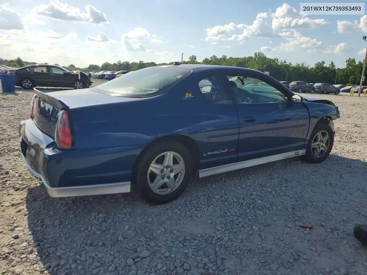 2003 Chevrolet Monte Carlo Ss VIN: 2G1WX12K739353493 Lot: 50241166