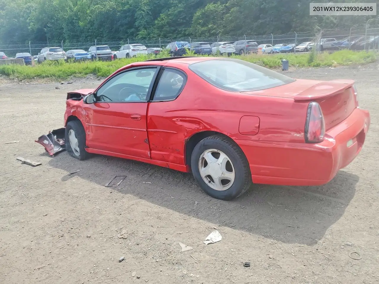 2003 Chevrolet Monte Carlo Ss VIN: 2G1WX12K239306405 Lot: 56893266