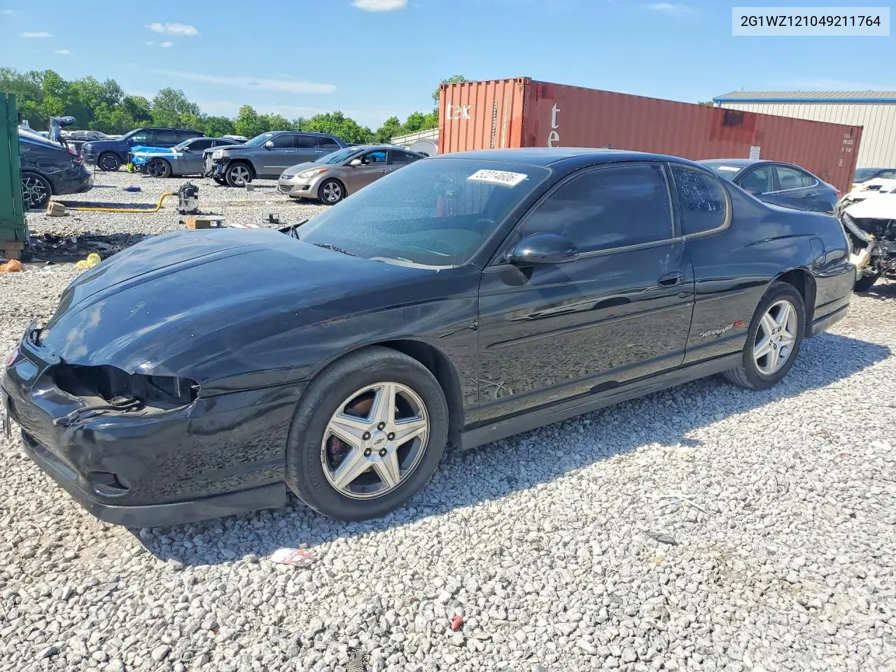 2004 Chevrolet Monte Carlo Ss Supercharged VIN: 2G1WZ121049211764 Lot: 52214606