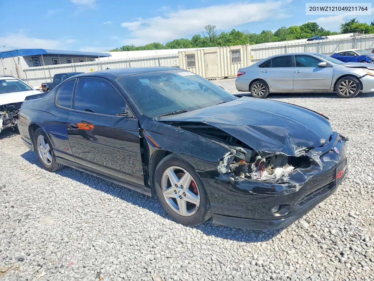 2004 Chevrolet Monte Carlo Ss Supercharged VIN: 2G1WZ121049211764 Lot: 52214606