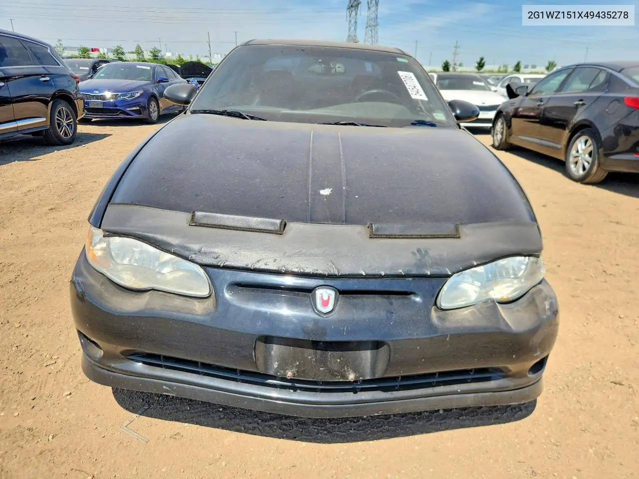 2004 Chevrolet Monte Carlo Ss Supercharged VIN: 2G1WZ151X49435278 Lot: 54547706