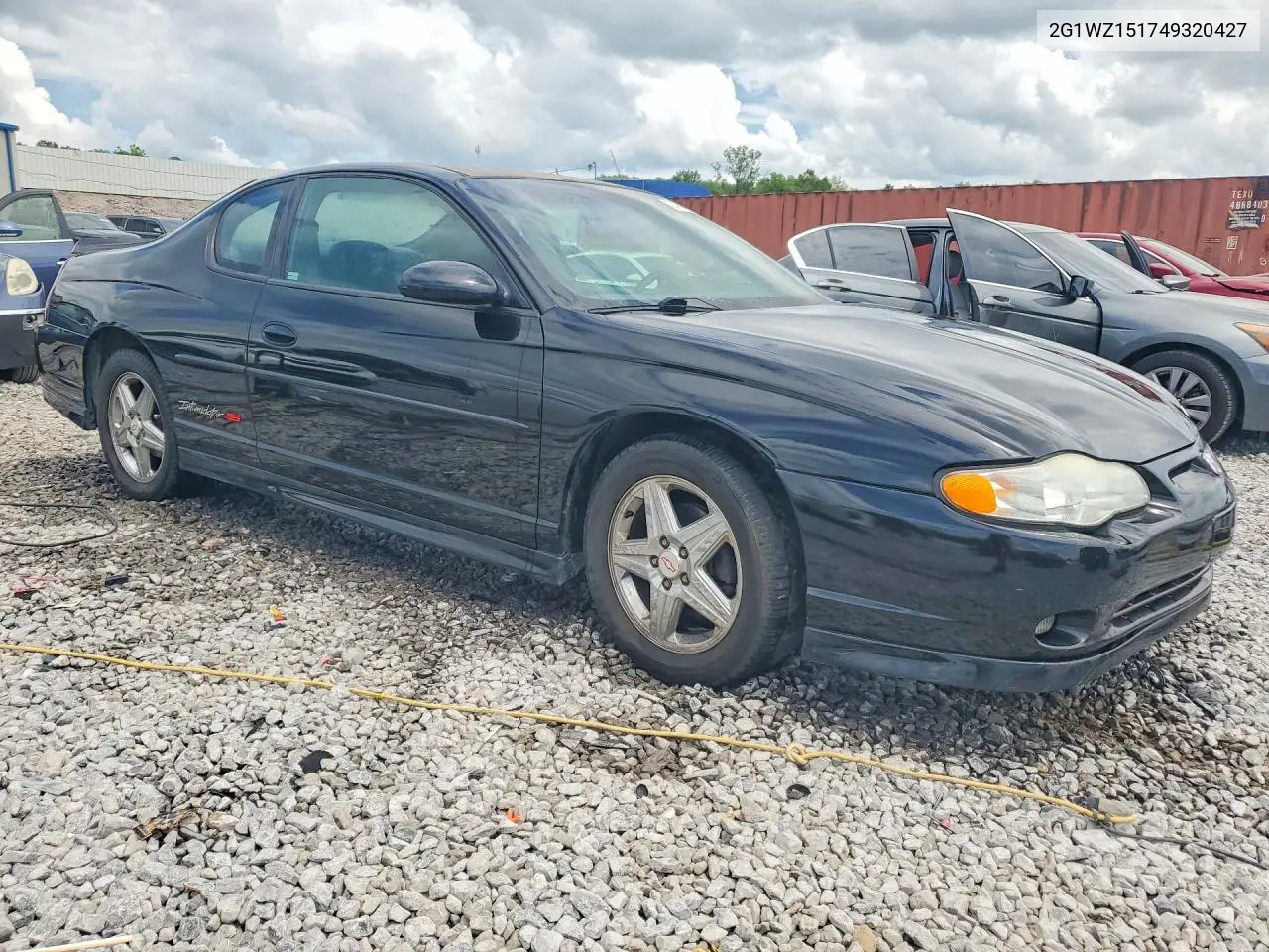 2004 Chevrolet Monte Carlo Ss Supercharged VIN: 2G1WZ151749320427 Lot: 54696846