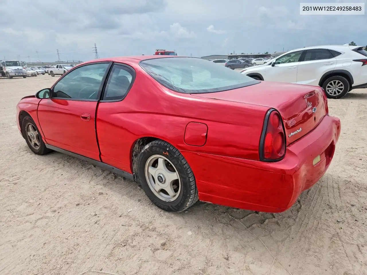 2004 Chevrolet Monte Carlo Ls VIN: 2G1WW12E249258483 Lot: 60066536