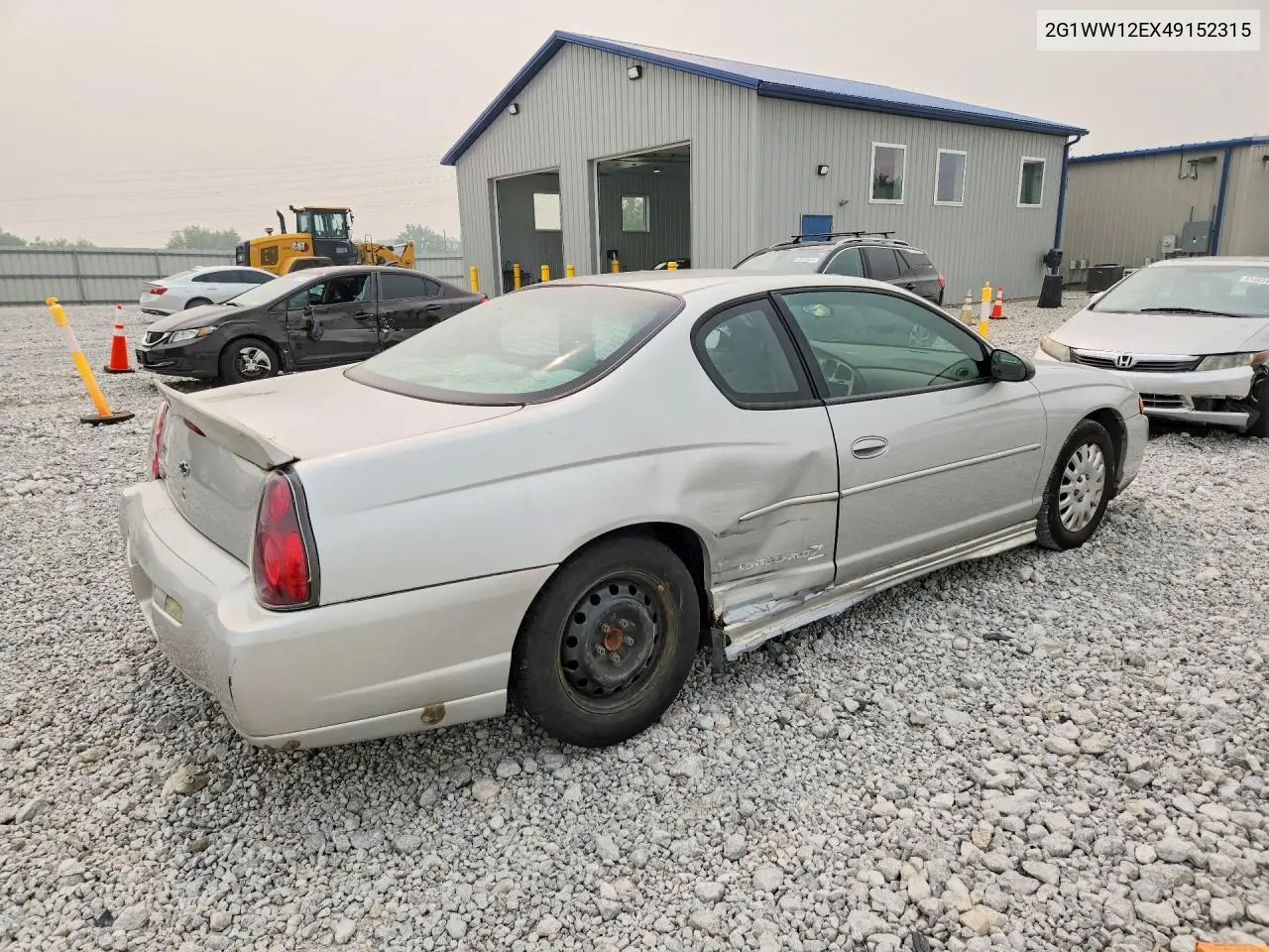 2004 Chevrolet Monte Carlo Ls VIN: 2G1WW12EX49152315 Lot: 61481346