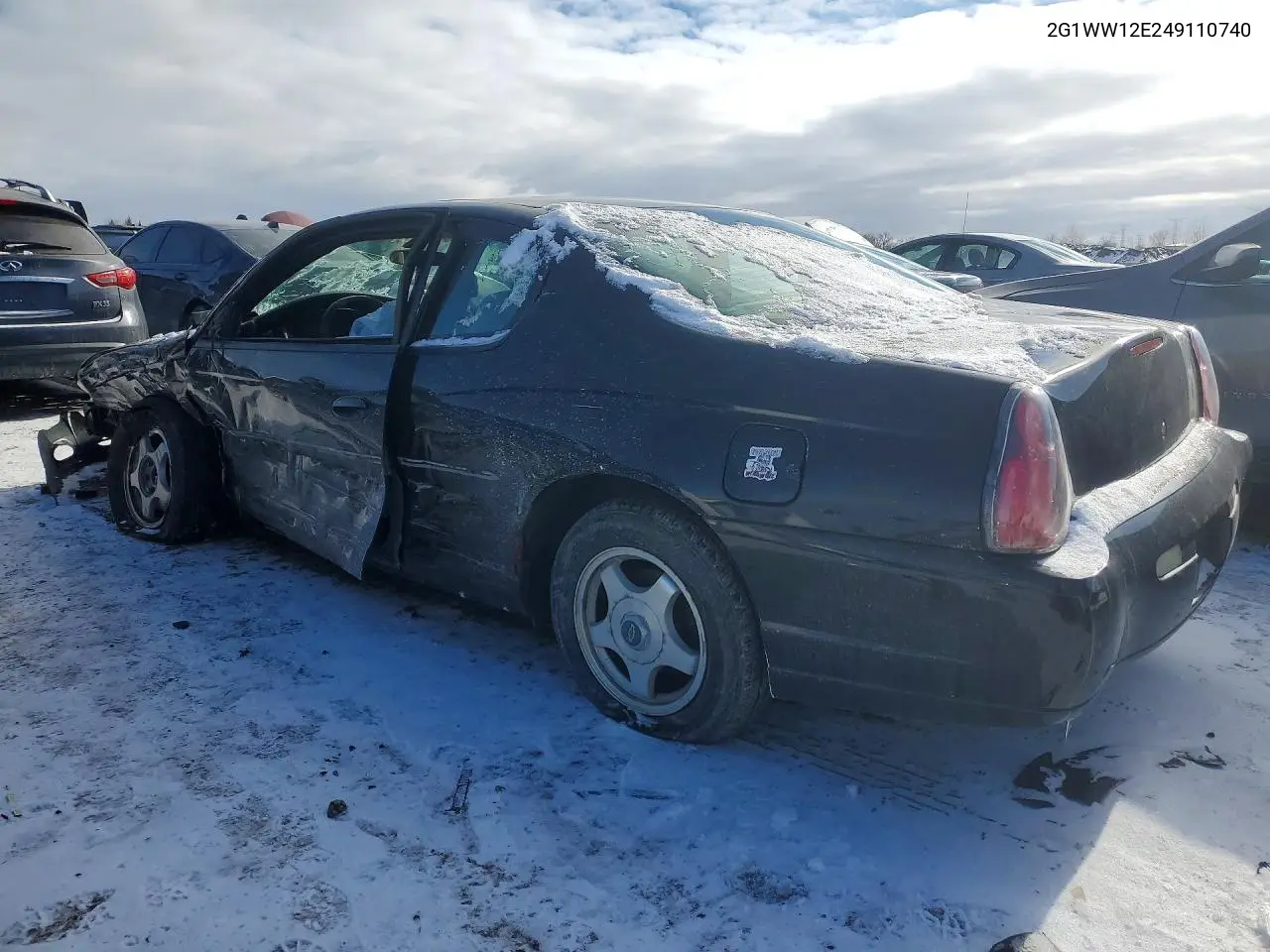 2004 Chev Monte Carl VIN: 2G1WW12E249110740 Lot: 79096055