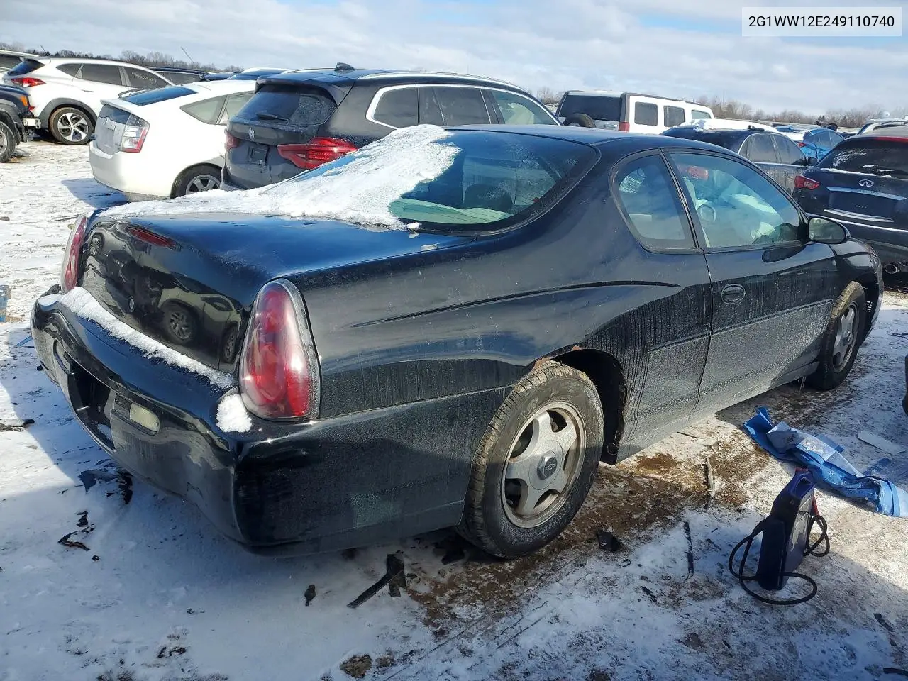 2004 Chev Monte Carl VIN: 2G1WW12E249110740 Lot: 79096055