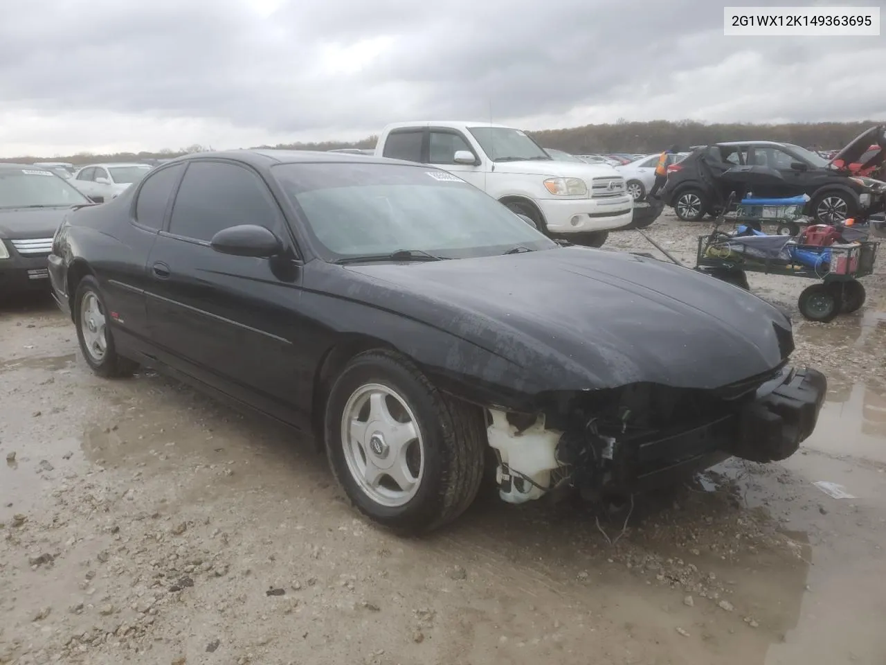 2004 Chevrolet Monte Carlo Ss VIN: 2G1WX12K149363695 Lot: 80506814