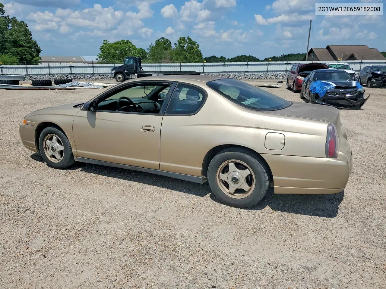 2005 Chevrolet Monte Carlo Ls VIN: 2G1WW12E659182008 Lot: 74515285