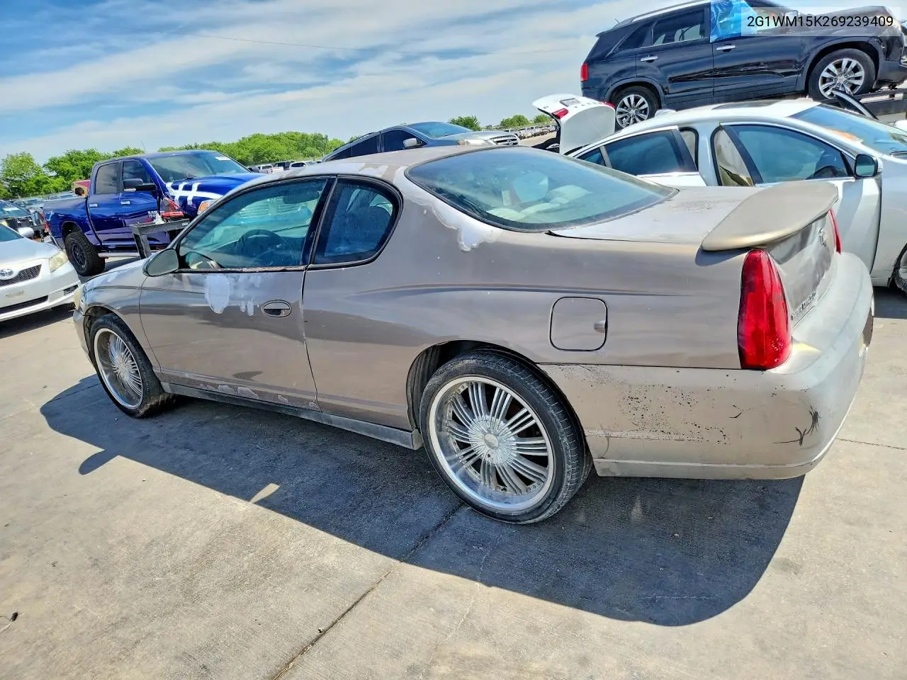 2006 Chevrolet Monte Carlo Lt VIN: 2G1WM15K269239409 Lot: 50748396