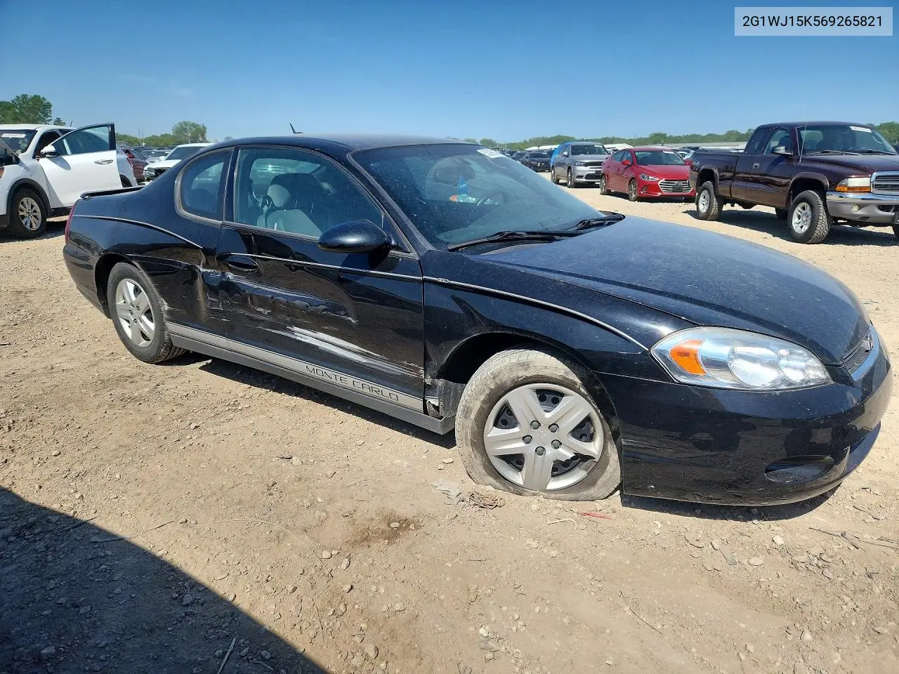 2006 Chevrolet Monte Carlo Ls VIN: 2G1WJ15K569265821 Lot: 53099186