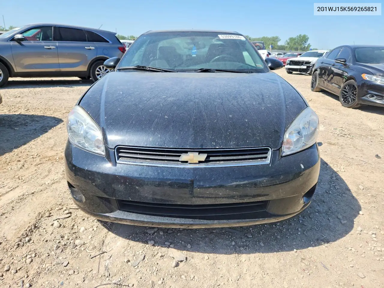 2006 Chevrolet Monte Carlo Ls VIN: 2G1WJ15K569265821 Lot: 53099186