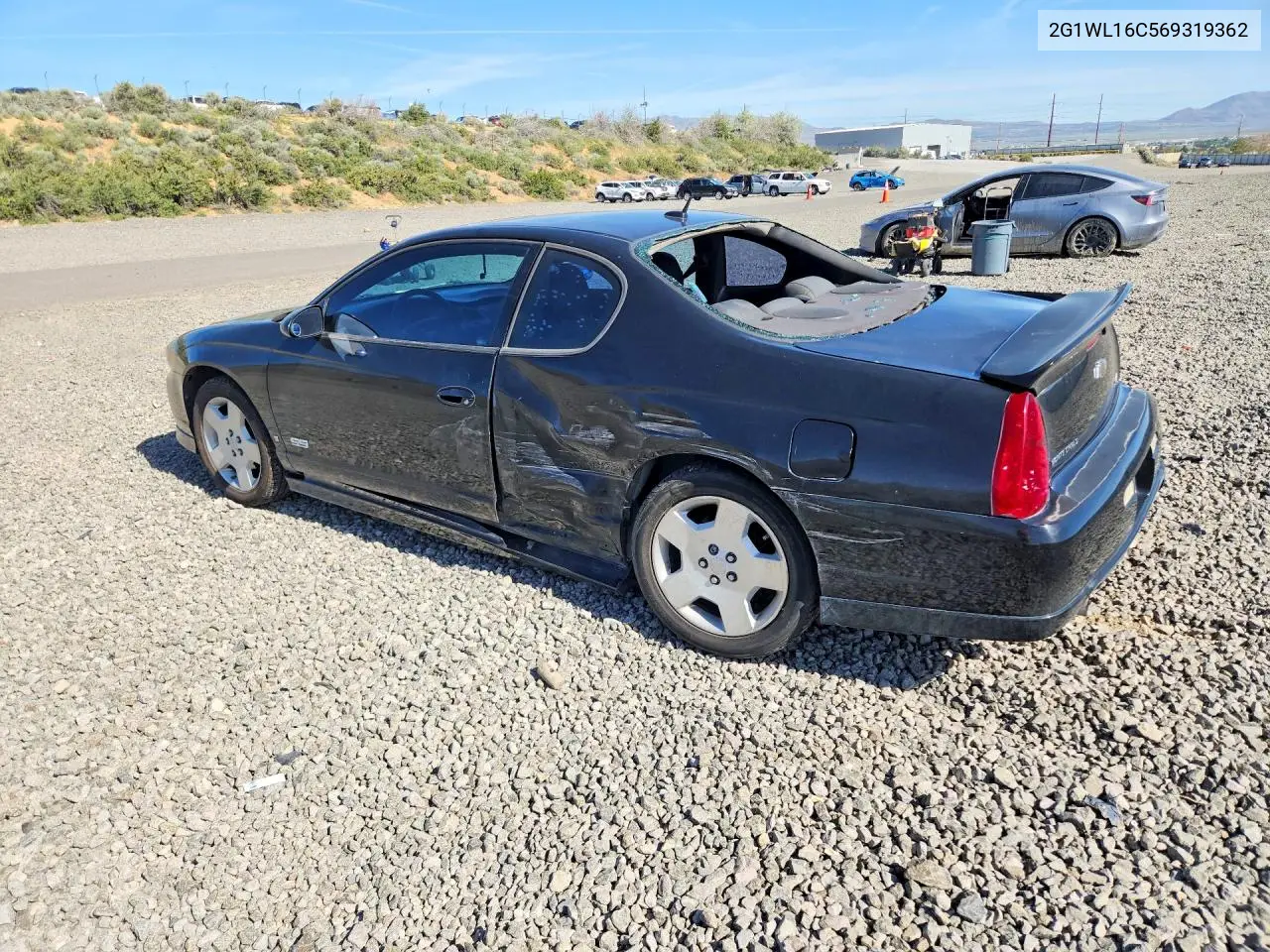 2006 Chevrolet Monte Carlo Ss VIN: 2G1WL16C569319362 Lot: 53219776