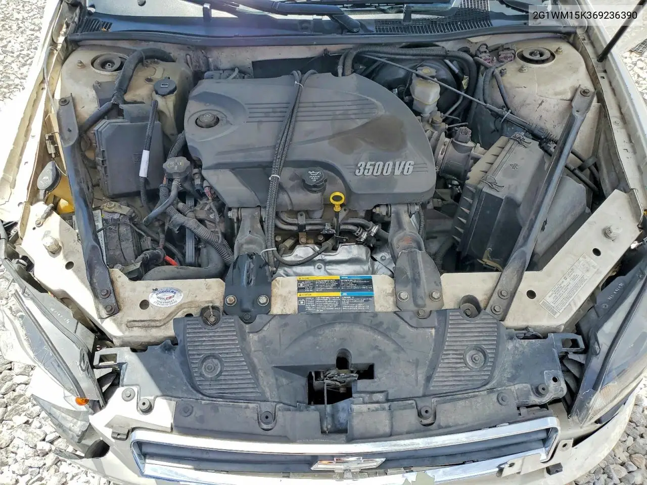 2006 Chevrolet Monte Carlo Lt VIN: 2G1WM15K369236390 Lot: 53757426