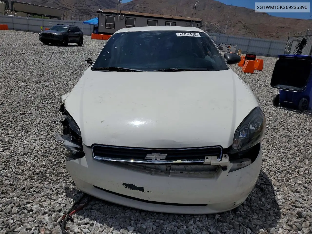 2006 Chevrolet Monte Carlo Lt VIN: 2G1WM15K369236390 Lot: 53757426