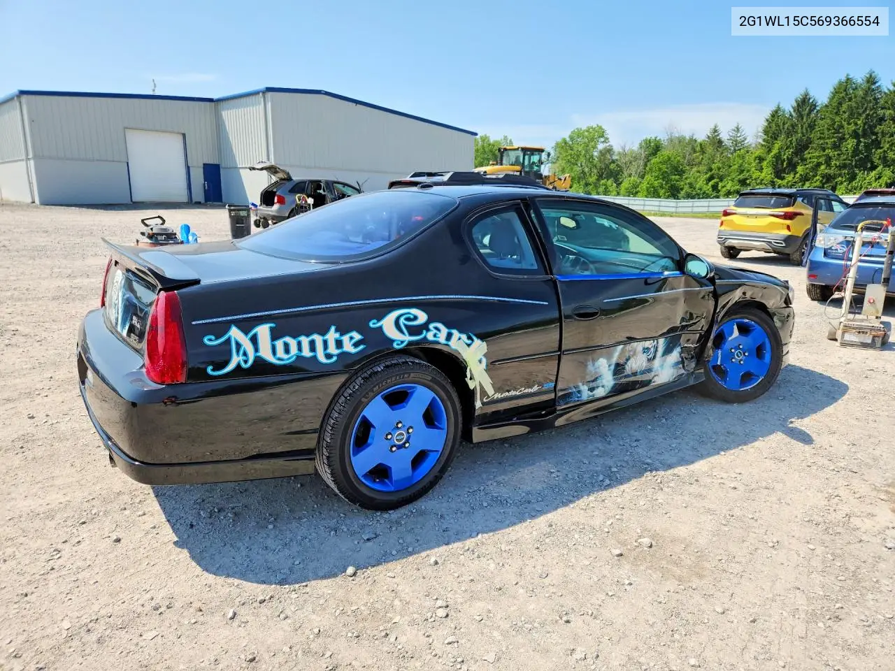 2006 Chevrolet Monte Carlo Ss VIN: 2G1WL15C569366554 Lot: 59143796