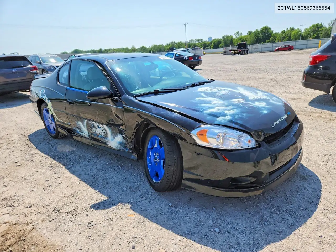 2006 Chevrolet Monte Carlo Ss VIN: 2G1WL15C569366554 Lot: 59143796