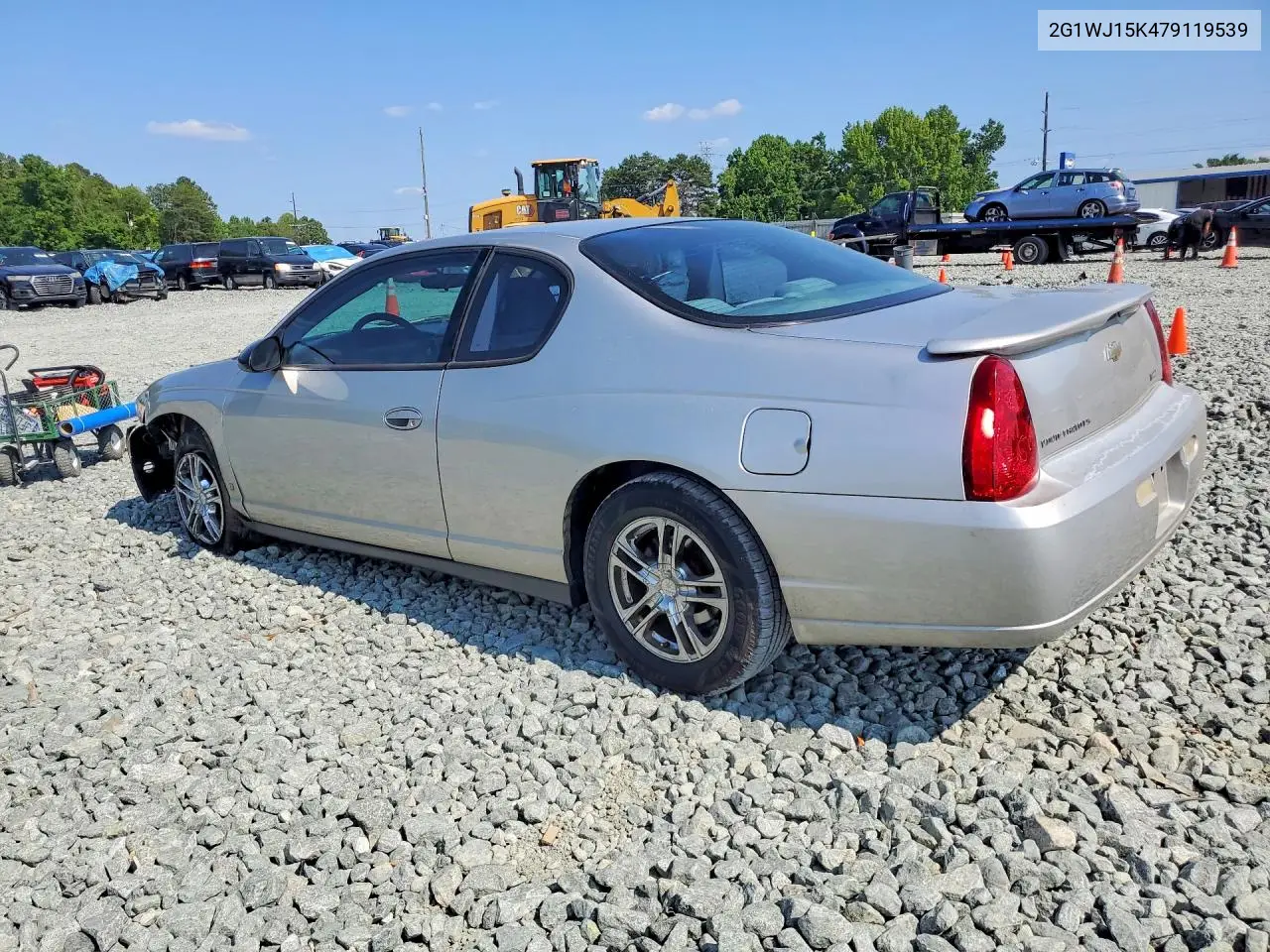 2007 Chevrolet Monte Carlo Ls VIN: 2G1WJ15K479119539 Lot: 59540146
