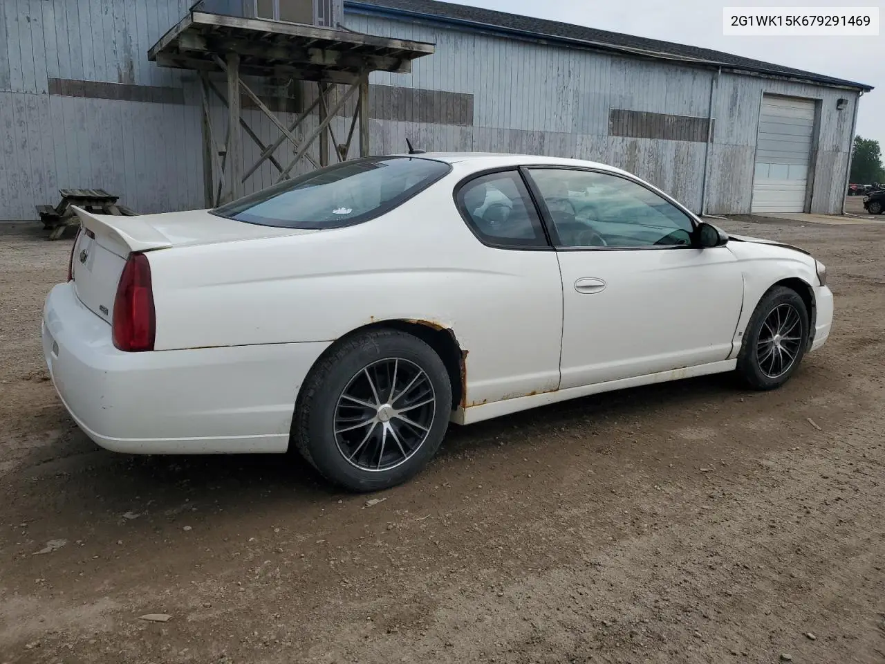 2007 Chevrolet Monte Carlo Lt VIN: 2G1WK15K679291469 Lot: 59547105