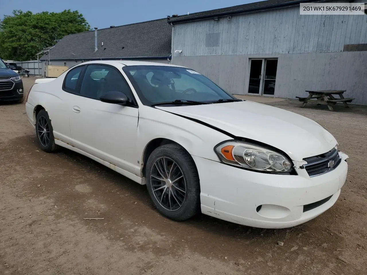2007 Chevrolet Monte Carlo Lt VIN: 2G1WK15K679291469 Lot: 59547105