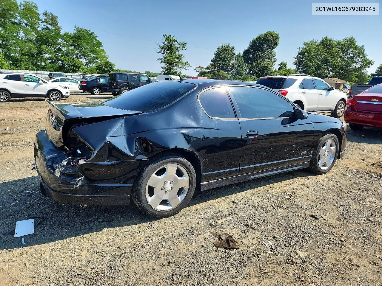2007 Chevrolet Monte Carlo Ss VIN: 2G1WL16C679383945 Lot: 60980266
