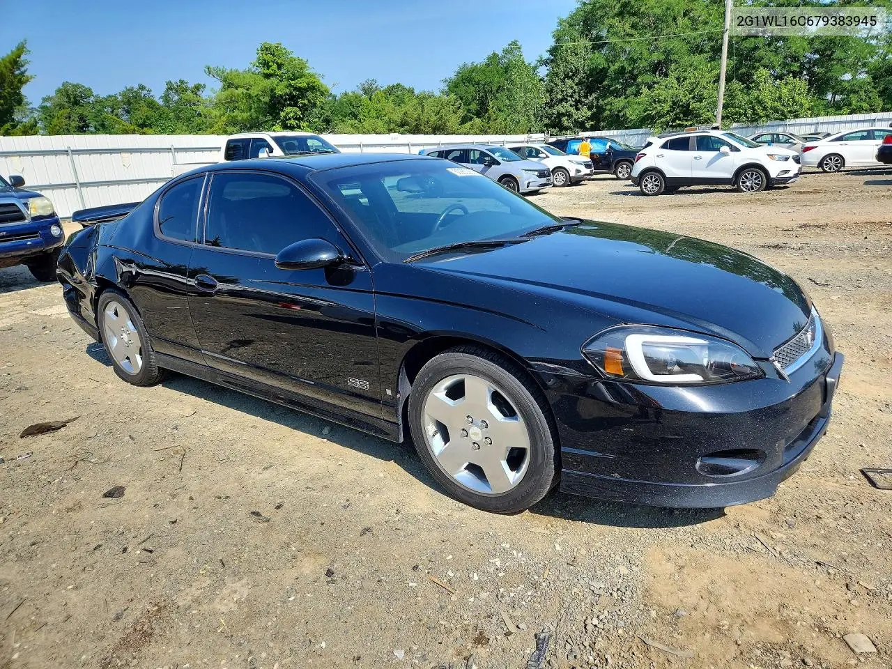 2007 Chevrolet Monte Carlo Ss VIN: 2G1WL16C679383945 Lot: 60980266