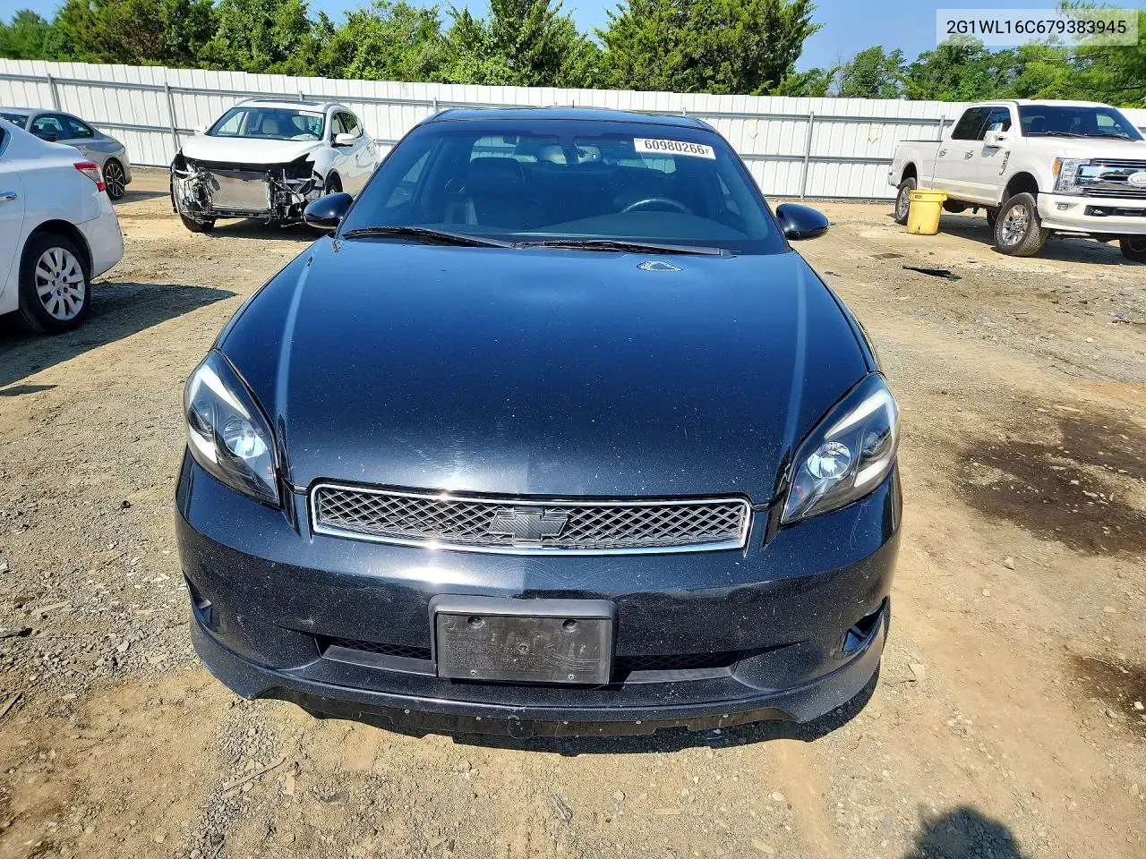 2007 Chevrolet Monte Carlo Ss VIN: 2G1WL16C679383945 Lot: 60980266