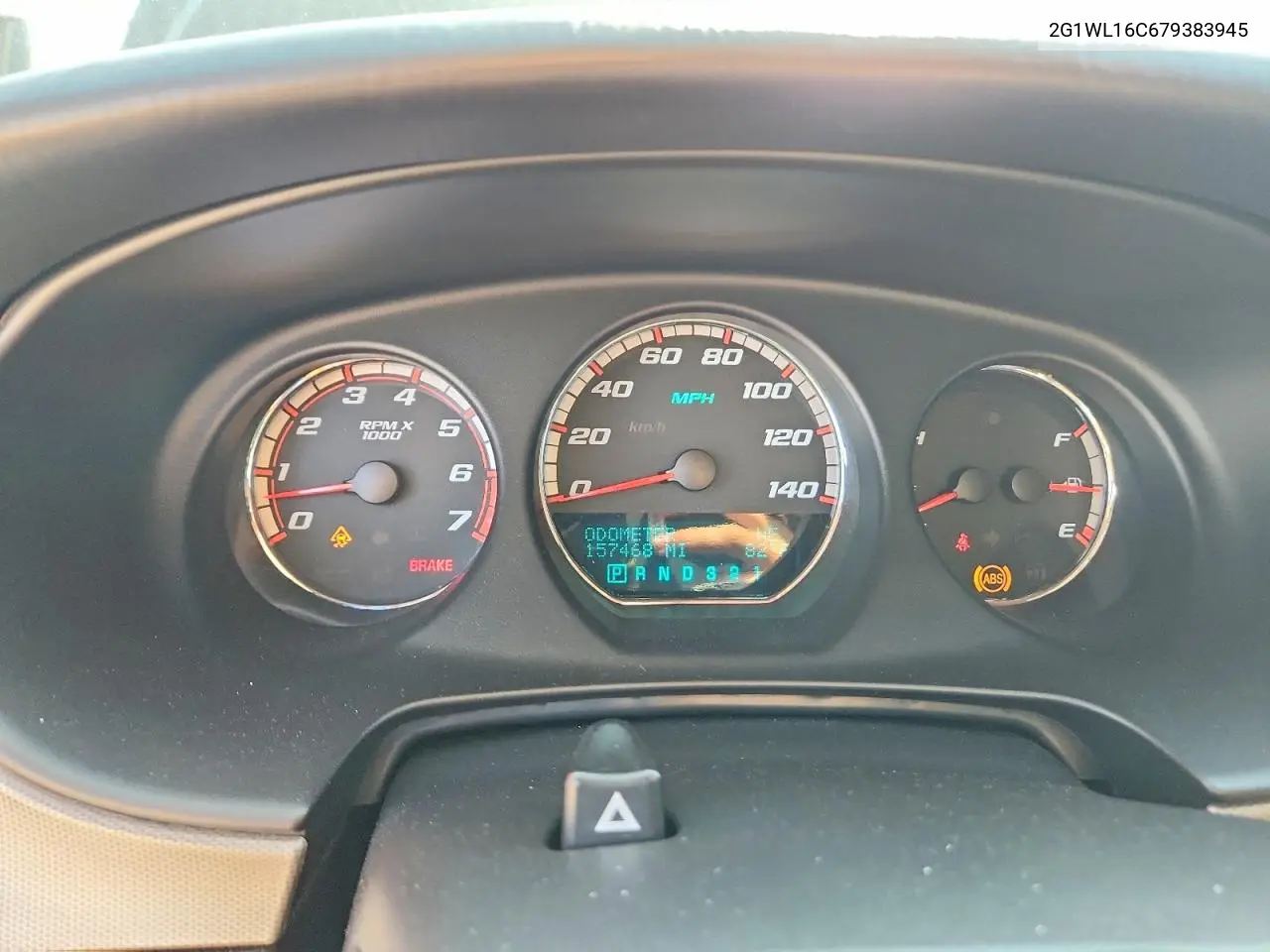 2007 Chevrolet Monte Carlo Ss VIN: 2G1WL16C679383945 Lot: 60980266