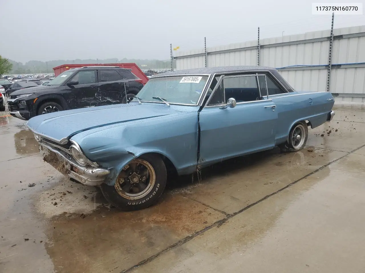 1965 Chevrolet Nova VIN: 117375N160770 Lot: 59197685