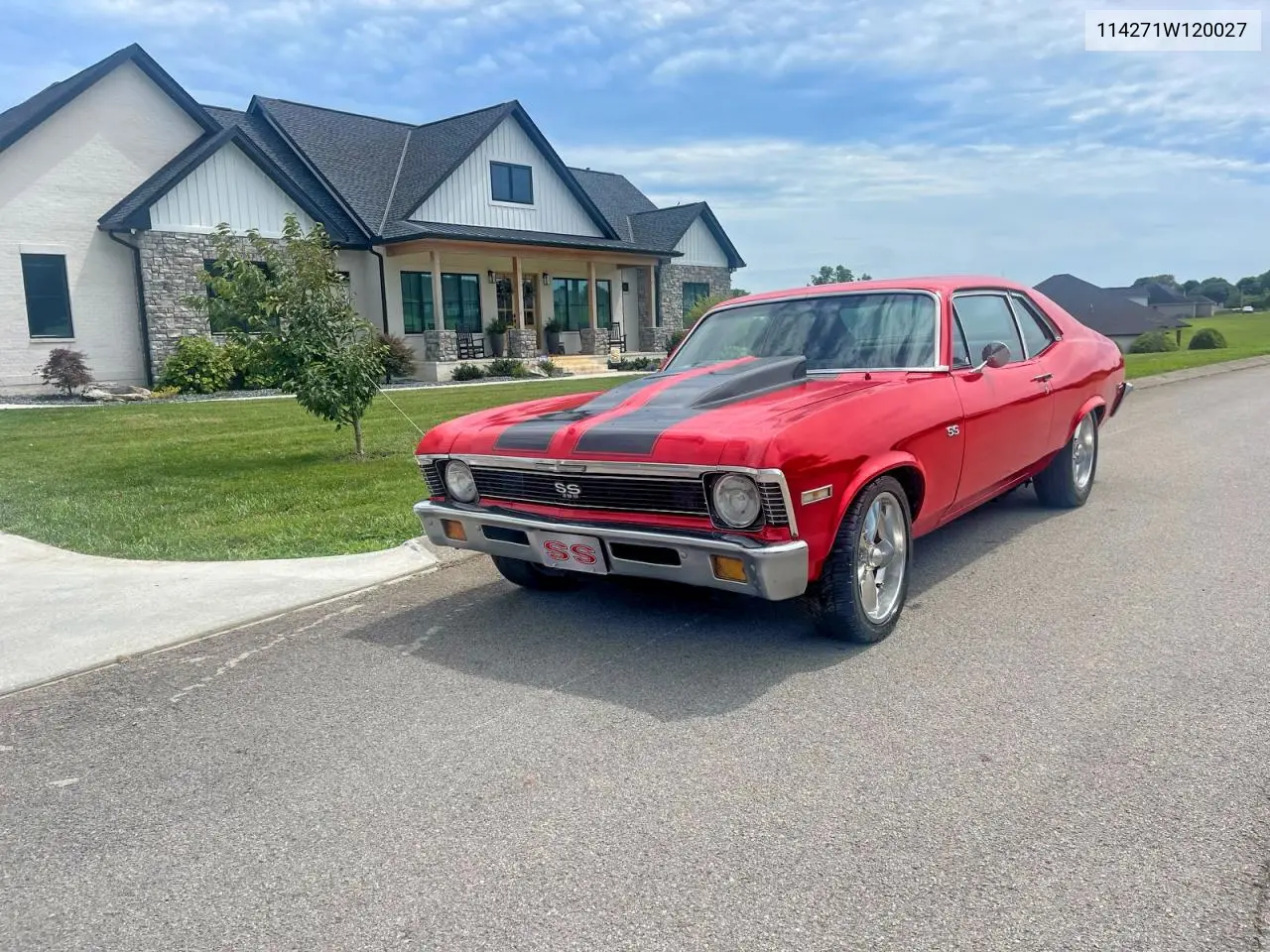 1971 Chevrolet Nova VIN: 114271W120027 Lot: 58330726