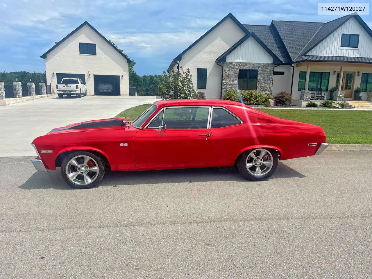 1971 Chevrolet Nova VIN: 114271W120027 Lot: 58330726