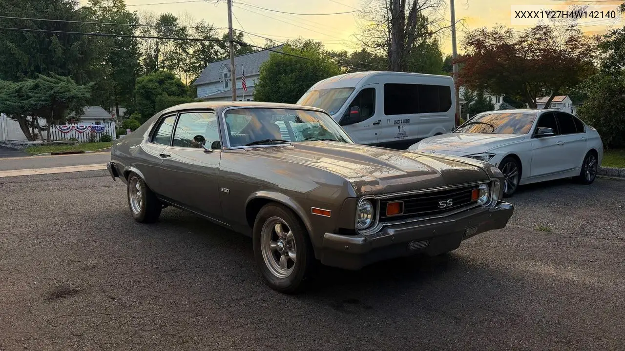 1974 Chevrolet Nova VIN: XXXX1Y27H4W142140 Lot: 58147236