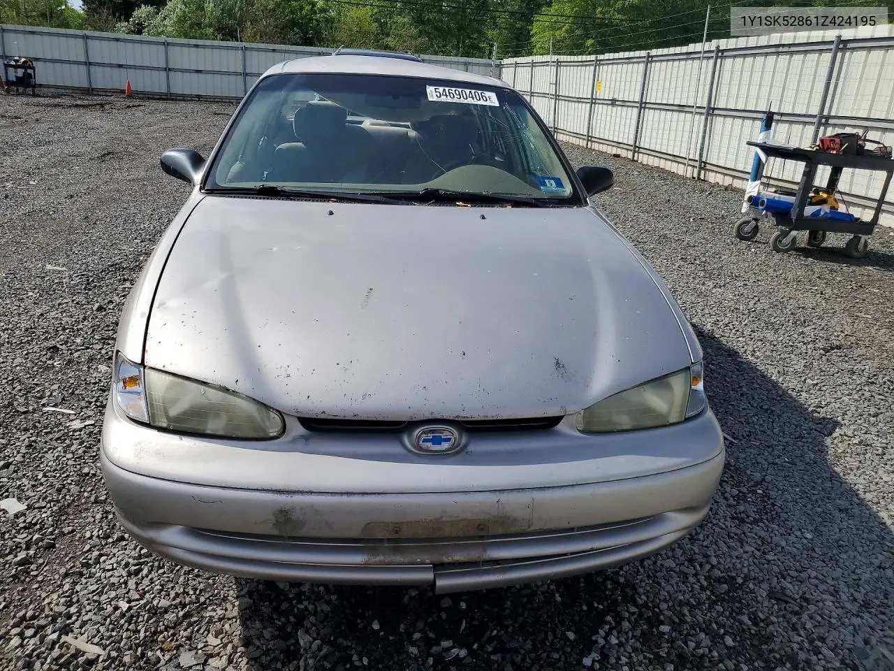 2001 Chevrolet Geo Prizm Base VIN: 1Y1SK52861Z424195 Lot: 54690406