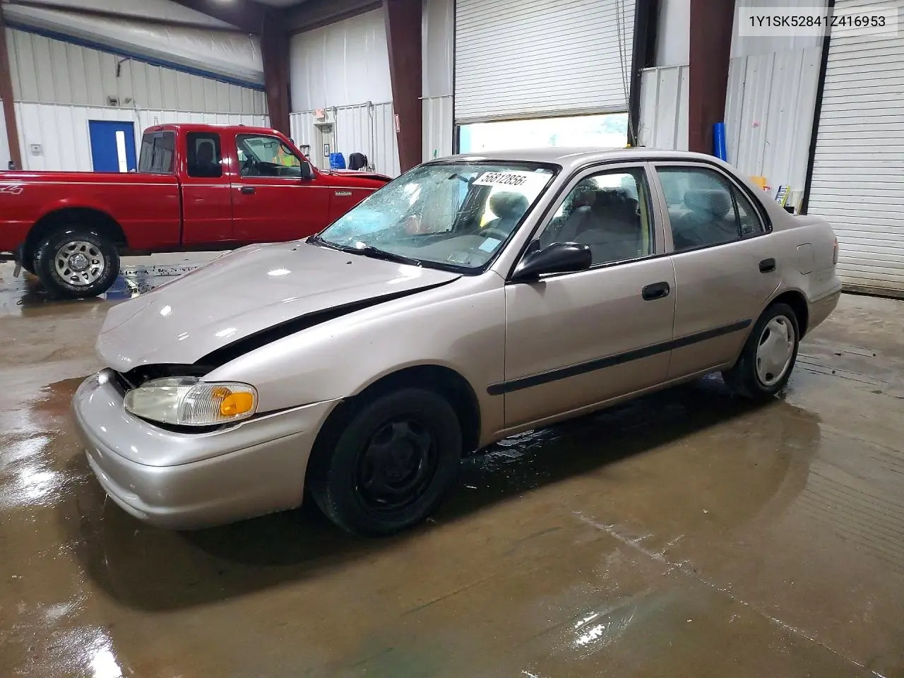 2001 Chevrolet Geo Prizm Base VIN: 1Y1SK52841Z416953 Lot: 56812856