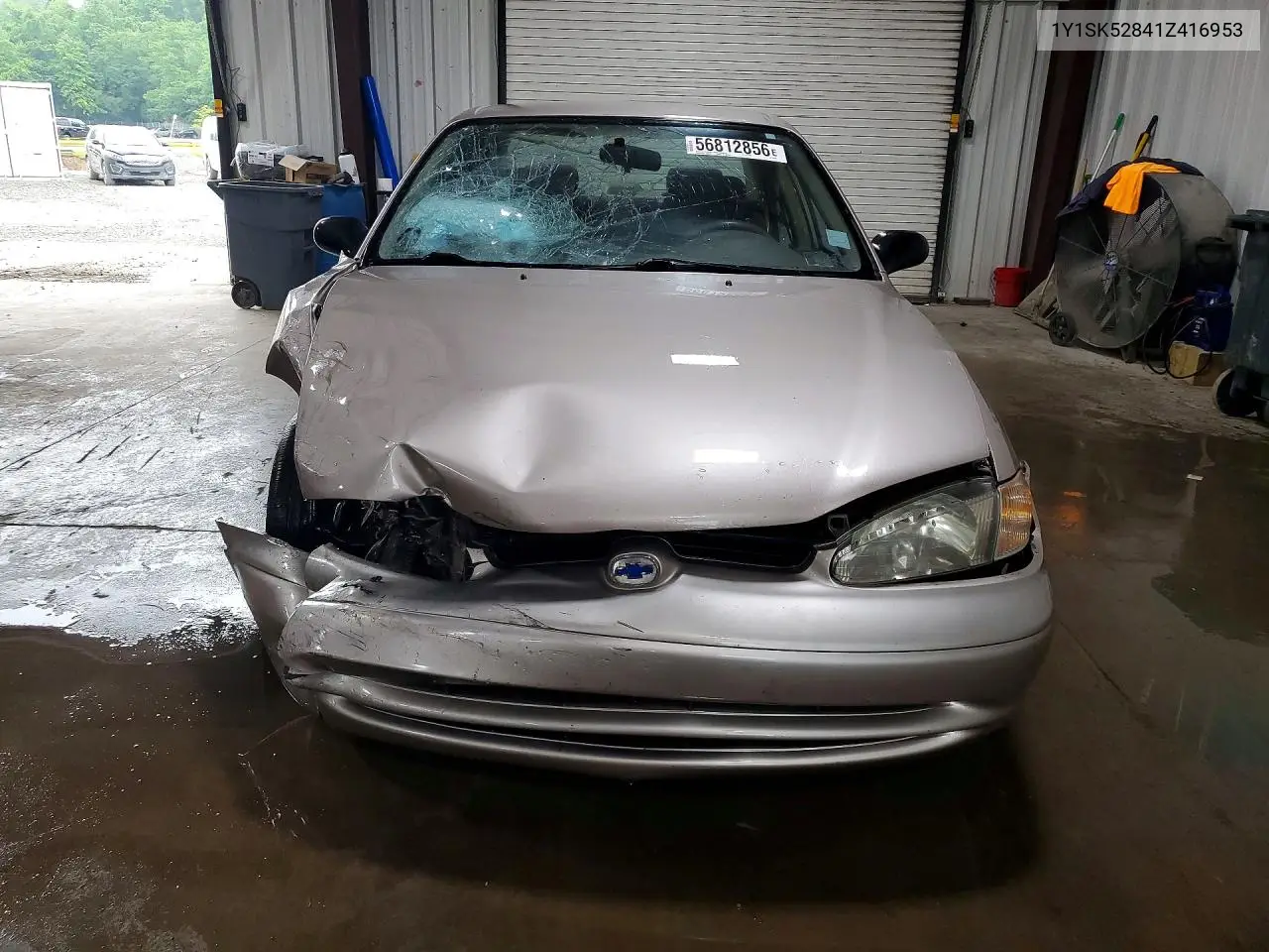 2001 Chevrolet Geo Prizm Base VIN: 1Y1SK52841Z416953 Lot: 56812856