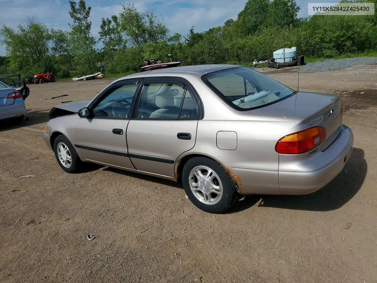 2002 Chevrolet Geo Prizm Base VIN: 1Y1SK52842Z425430 Lot: 53769466