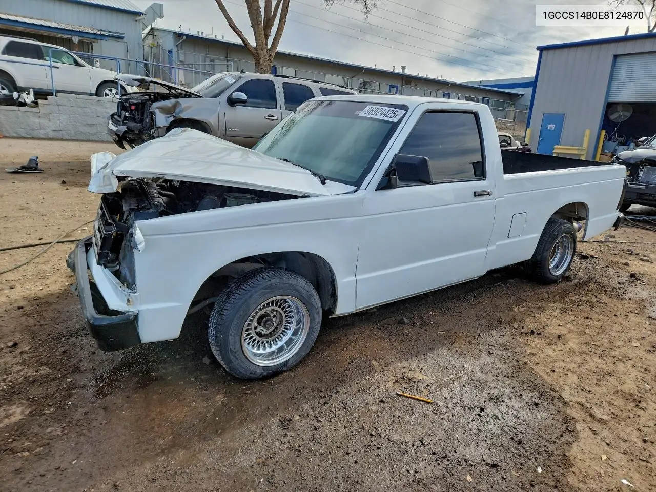 1GCCS14B0E8124870 1984 Chevrolet S Truck S10
