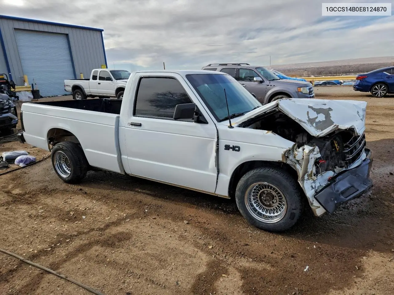 1GCCS14B0E8124870 1984 Chevrolet S Truck S10