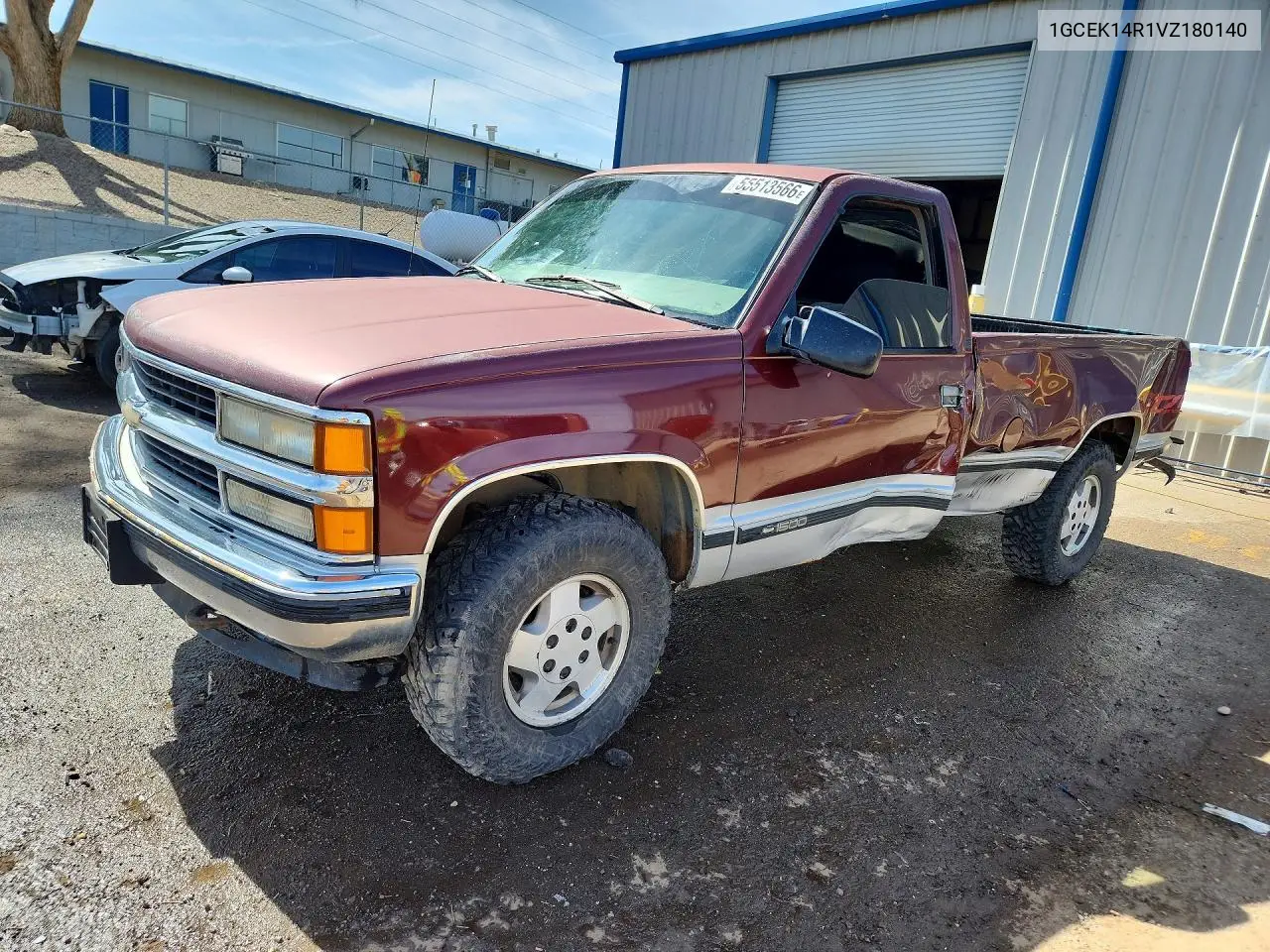 1997 Chevrolet Gmt-400 K1500 VIN: 1GCEK14R1VZ180140 Lot: 55513566