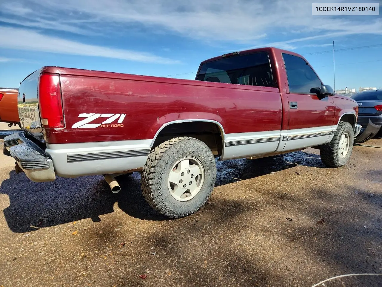 1997 Chevrolet Gmt-400 K1500 VIN: 1GCEK14R1VZ180140 Lot: 55513566