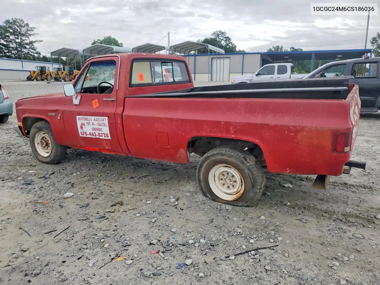1982 Chevrolet C20 VIN: 1GCGC24M6CS186036 Lot: 57691826