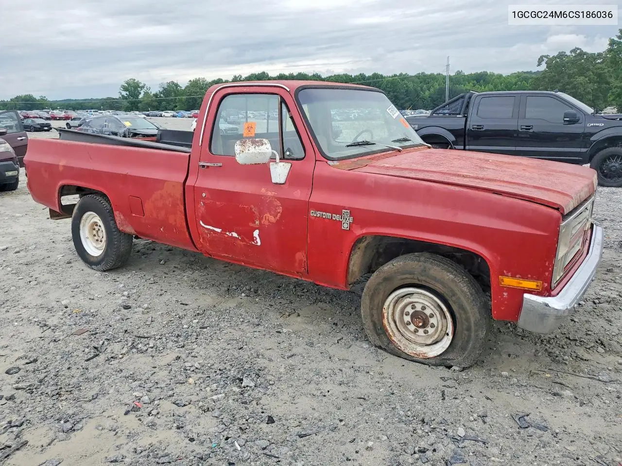 1982 Chevrolet C20 VIN: 1GCGC24M6CS186036 Lot: 57691826