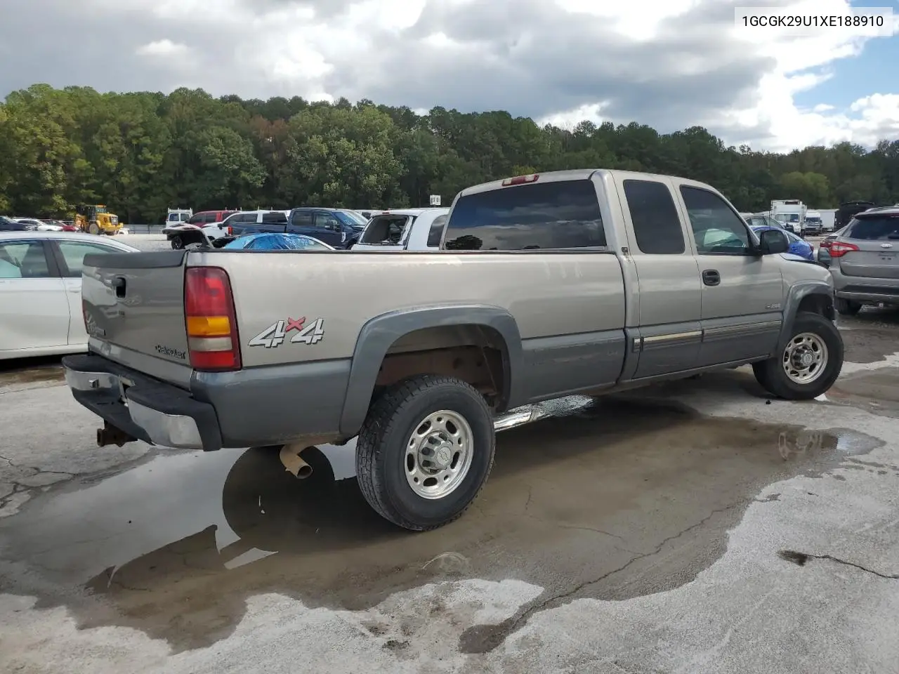 1GCGK29U1XE188910 1999 Chevrolet Silverado K2500