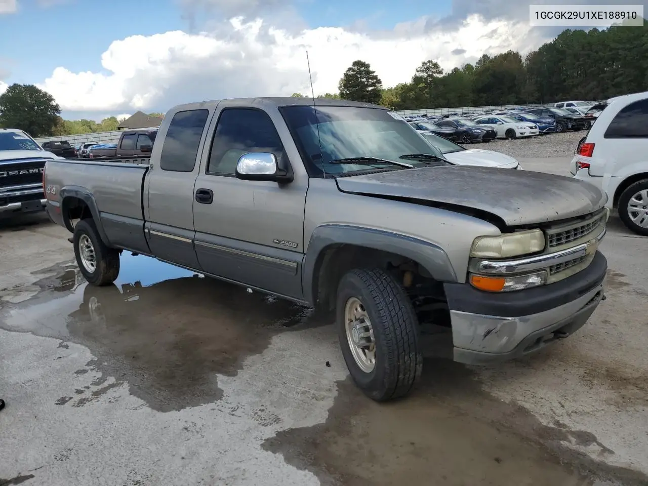 1GCGK29U1XE188910 1999 Chevrolet Silverado K2500