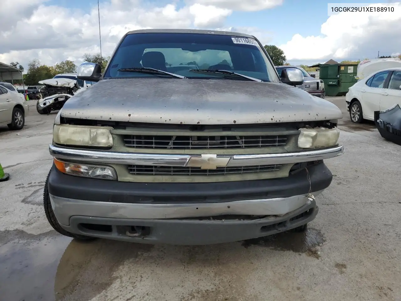 1GCGK29U1XE188910 1999 Chevrolet Silverado K2500