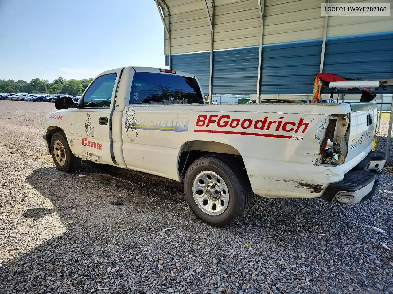 2000 Chevrolet Silverado C1500 VIN: 1GCEC14W9YE282168 Lot: 60951226